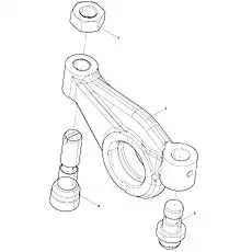 Hexagon Lock Nut - Блок «Exhaust Rocker Arm Set»  (номер на схеме: 1)