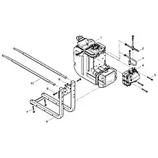 Urea Pump - Блок «Integrated Urea Tank Assembly»  (номер на схеме: 4)
