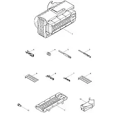 Secondary Lock - Блок «Vehicle Connector»  (номер на схеме: 9)