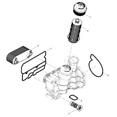 Oil Cooler and Filter Assembly