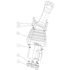 ASSEMBLY OF LEFT VIBRATION HAND SHANK