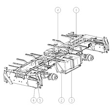 CHASSIS HYDRAULIC CIRCUIT PIPE ASSEMBLY