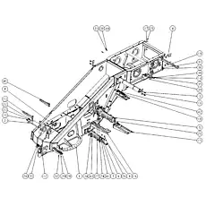 Гайка M12 GB/T6177.1-2000 - Блок «Поворотная платформа»  (номер на схеме: 41)