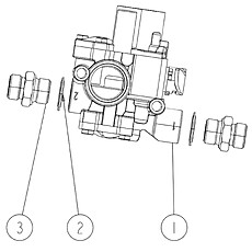 Электромагнитный клапан ABS, монтаж ABS