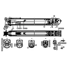 Винт M8×30 GB/T70.1-2008 - Блок «Выдвижной механизм»  (номер на схеме: 44)