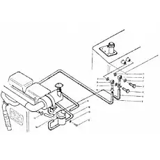 Топливный шланг - Блок «Топливная система 3В0780»  (номер на схеме: 6)