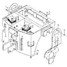 Пресс-масленка (тавотница) - Блок «ЗАДНЯЯ РАМА 3В0075»  (номер на схеме: 18)