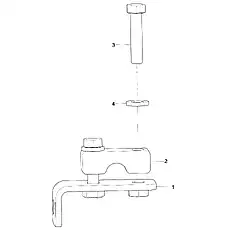 PLAIN WASHER - Блок «Кронштейн в сборе»  (номер на схеме: 4)