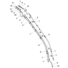 BALL VALVE ASSEMBLY - Блок «CRUSHING TWIST DRILL TOOLING PIPE LAYOUT»  (номер на схеме: 8)