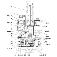 DELPHIMOUNTING FIXTURE - Блок «Электрическая управляющая система»  (номер на схеме: 52)