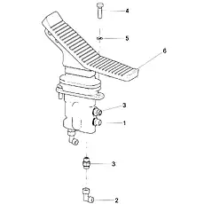 CONNECTION - Блок «SINGLE-CONNECTION FOOT VALVE ASSEMBLY»  (номер на схеме: 1)