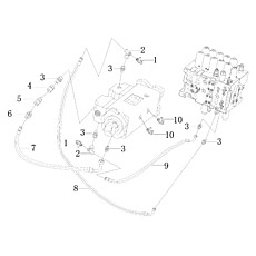 Pilot Hydraulic Piping