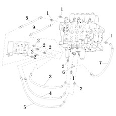 Pilot Hydraulic Piping