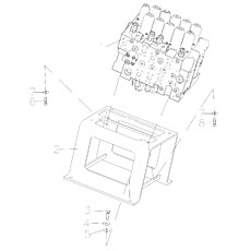 Upper Hydraulic Piping