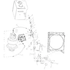 Flange - Блок «Upper Hydraulic Piping»  (номер на схеме: 16)