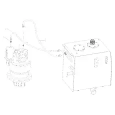 Joint - Блок «Upper Hydraulic Piping»  (номер на схеме: 4)