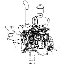 Engine Assembly (XG3200S, XG3240S)