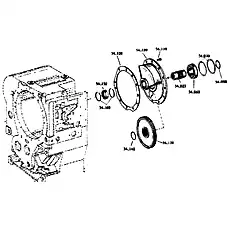 Ball bearing 6209 N/C3 - Блок «PT01  P.T.O2 Assembly»  (номер на схеме: 060)