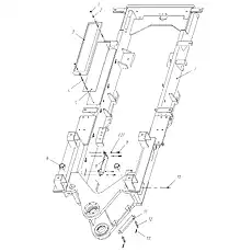 Connecting-rod - Блок «Rear Frame»  (номер на схеме: 4)