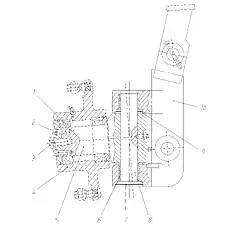 Knuckle - Блок «Steering mechanism»  (номер на схеме: 10)