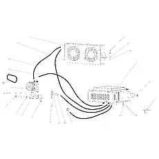 Rubber hose EK(L2650) - Блок «Air Conditioner System»  (номер на схеме: 11)