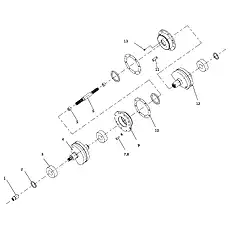 Seal BAFUDSLX7-85-110-12 - Блок «Eccentric Shaft»  (номер на схеме: 2)