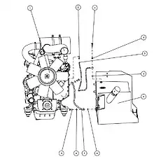 fuel tank assemblу - Блок «Топливная система в сборе»  (номер на схеме: 6)