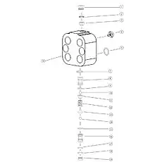 valve body - Блок «Группа клапанов»  (номер на схеме: 6)