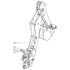 screw M10X35 - Блок «Резиновая перегородка»  (номер на схеме: 1)
