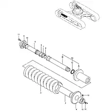 Cylinder assembly 200 - Блок «Adjuster 1»  (номер на схеме: 00)