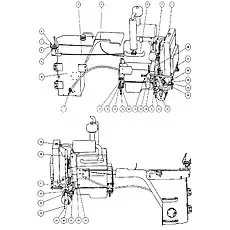 Hose - Блок «Система двигателя»  (номер на схеме: 18)