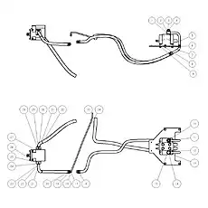 Gear pump - Блок «Гидравлическая система 1»  (номер на схеме: 27)