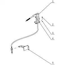 Control lever assembly - Блок «Braking System 20E0226-04»  (номер на схеме: 1)
