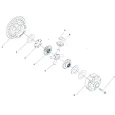 Bolt М16Х1.5X100 - Блок «Часть 16»  (номер на схеме: 7)