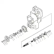 Gear 403311 - Блок «Transmission System-10»  (номер на схеме: 10)