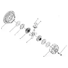 Bolt М16Х1.5Х100 - Блок «Часть 14»  (номер на схеме: 7)