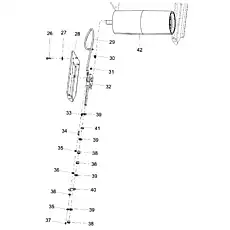 ГАЙКА M14×1.5 GB/T6172.1-2000 - Блок «Агрегатное устройство»  (номер на схеме: 35)