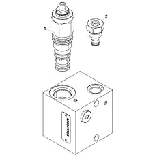 БАЛАНСИРОВОЧНЫЙ КЛАПАН - Блок «Балансировочный клапан»  (номер на схеме: 1)