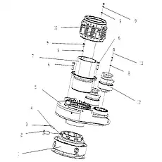 Absorber assembly - Блок «Drive Box Assembly»  (номер на схеме: 10)