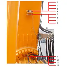 2-axis sensor - Блок «Electric system»  (номер на схеме: 1)