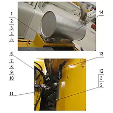 Asbestos gasket - Блок «Exhaust System»  (номер на схеме: 5)