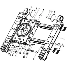 Bolt M10×30 GB/T70.1 - Блок «Frame»  (номер на схеме: 18)