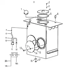 Anchor ear - Блок «Fuel Tank System»  (номер на схеме: 7)