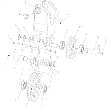 Bearing - Блок «Support assembly»  (номер на схеме: 9)