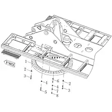 Nut M24 GB/T6172.1 - Блок «Turntable assembly»  (номер на схеме: 8)