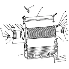 Bearing - Блок «Winch assembly»  (номер на схеме: 20)