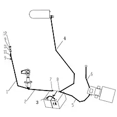 BATTERY WIRE - Блок «BATTERY WIRES»  (номер на схеме: 2)