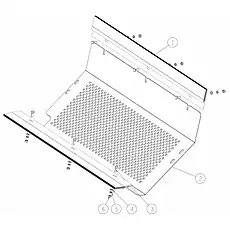 WASHER 8 GB/T93-1987 - Блок «PLATE»  (номер на схеме: 5)