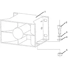 BOLT M8×20 GB/T70.1-2008 - Блок «REVERSING BEEPER»  (номер на схеме: 2)