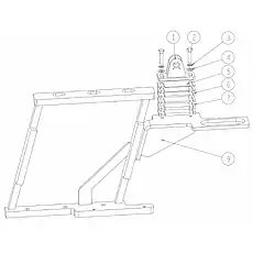 WASHER 10 GB/T93-1987 - Блок «RIGHT BRACKET»  (номер на схеме: 3)